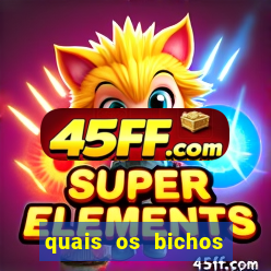 quais os bichos que mais saem na federal